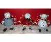 Drainage Industries, Set Of 3 24" Snowman Bouncer